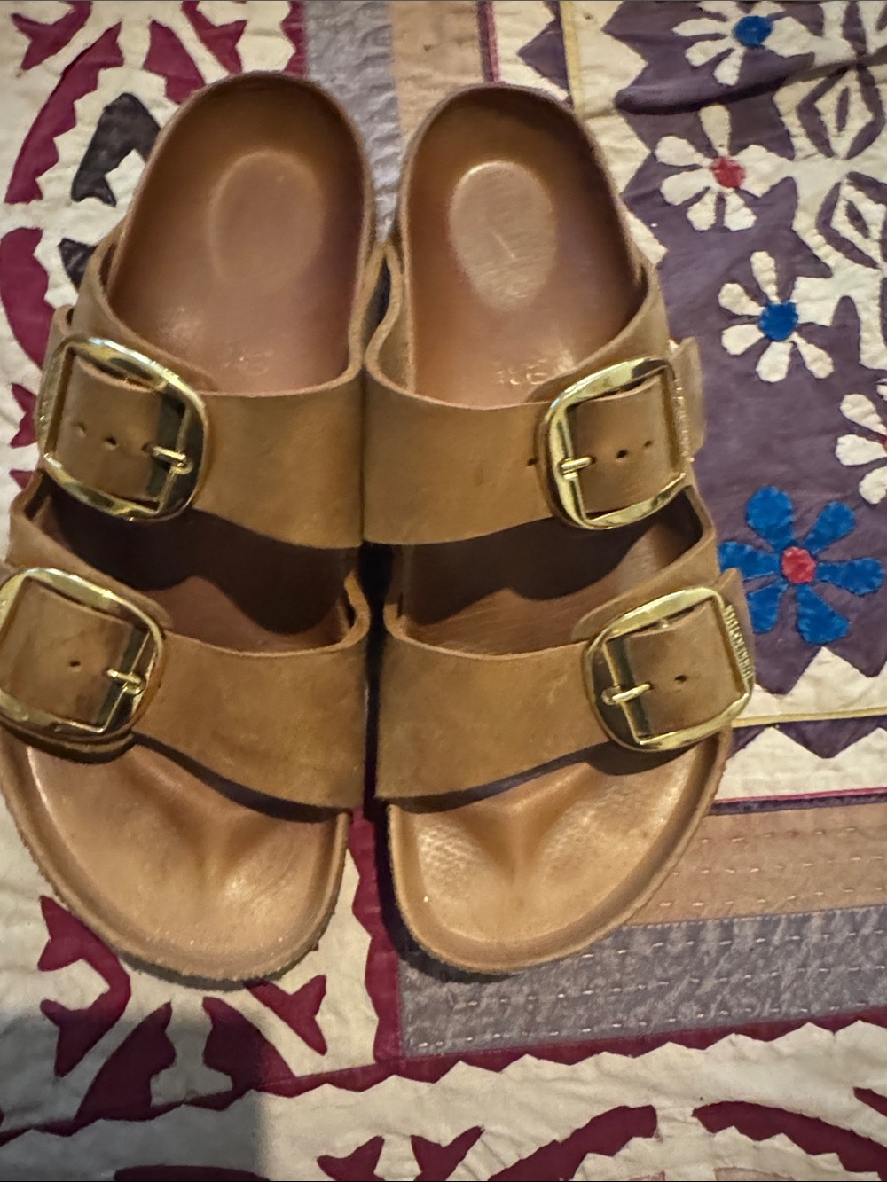 Birkenson natural leather size 40